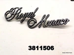 Nos Mopar 1975 Dodge Royal Monaco Nameplate 3811506. Fixed Price $54.99.