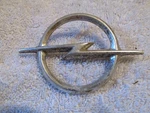 Vintage Oem Classic Opel Badge Chrome Metal Emblem 3459333. Fixed Price $14.55.
