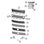 Mopar 68466561AA Nameplate. Fixed Price $86.27.