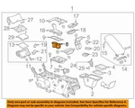 Gm Oem 14-20 Impala Center Console-liner 22800837. Fixed Price $7.57.