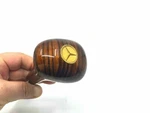 For Mercedes Gear Shift Knob Zebrano Automatic Gold Emblem W124 W126 W201 W202. Fixed Price $104.40.