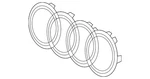 Genuine Audi Emblem 89A-853-605-2ZZ. Fixed Price $102.85.