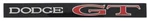 1969 Dodge Dart Gt Rear Trunk Lid Panel Emblem. Fixed Price $50.76.