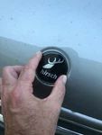 2PCS Front Rear Trunk Hood Emblem Badge For Saab Decal Hirsch Deer 63MM 9-3 9-5. Fixed Price $16.00.