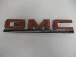 Gmc Red Emblem Badge Script Trim Metal PART#14052254. Fixed Price $23.00.