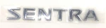New Oem Sentra Chrome Trunk Lid Emblem 84895ZJ60A For Nissan 2009-2012. Fixed Price $48.25.