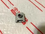 *new Toyota License Plate Bracket Metal Tab Screw Nut Holder Venza Sienna Yaris. Fixed Price $6.97.
