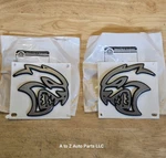 New 2021-2026 Dodge Durango Hellcat Large Silver Fender Logo Emblems Lh/rh,. Fixed Price $174.95.