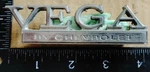 Vega By Chevrolet Circa '74 Metal Emblem 1700895 3251. Fixed Price $22.00.