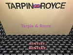 Bentley Maroon Original Oem Dual Badges 100% Authentic Product. Fixed Price $315.74.