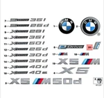 New Bmw X5 F15 Front Left Performance Emblem 51147478147 Genuine. Fixed Price $72.84.