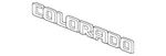 Genuine Gm Vehicle Name Plate 84113503. Fixed Price $56.17.