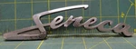 Dodge Seneca Script Emblem Nameplate 2166508 Aajv. Fixed Price $37.00.
