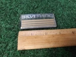 1990S Silverado Plastic Roof Panel Emblem Oem Name Plate 3S1. Fixed Price $9.99.