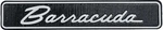 1971-74 Plymouth; Barracuda Dash Emblem Insert; Adhesive Backed. Fixed Price $19.99.
