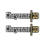 Brothers Trucks 04-538 Fender Emblems Cheyenne 20. Fixed Price $105.16.