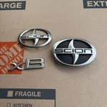 2004 2005 2006 Scion Xb Rear Gate Hatch Emblem Logo Grile Badge Symbol Set Of 3. Fixed Price $50.00.
