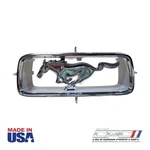 1967 Ford Mustang Horse & Corral Grille Ornament Triple Chrome, Made In Usa. Fixed Price $195.99.