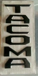 2016-2022 Toyota Tacoma Flat Black Tailgate Emblem Insert PT948-35181-02. Fixed Price $74.99.