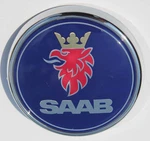 Saab 9-3 2004-10 Trunk Lid Emblem Original 12831661 12844160 Griffin Head 71MM. Fixed Price $24.99.