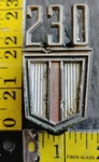 Chevrolet Chevelle 230 Circa '66 Fender Emblem 3864242 4654. Fixed Price $12.00.