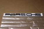 Genuine Porsche Black Logo Label Emblem Letters. Fixed Price $74.99.