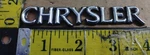 Chrysler Circa '70'S-'80S Emblem 4074328 (5482. Fixed Price $15.00.