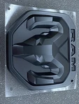 68276327AA Oem 2019-21 Ram Matte Black Head Rear Tailgate Medallion. Fixed Price $111.41.