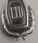 1975 Ford Ltd Roof Side Sail Emblem W/top-bottom Pins D5AB 53517A56-BB. Fixed Price $19.55.