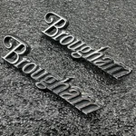 Ford Mercury Printed Letters Brougham Oem Car Emblem Badge D3MB 5350400 Ab. Fixed Price $19.99.