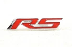 New Oem Gm "rs" Red Trunk Lid Badge 92228473 Chevrolet Camaro 2016. Fixed Price $18.95.