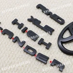 2020-2024 For Highlander Awd Xle Blackout Emblem Overlay Kit PT948-48202-02. Fixed Price $59.99.