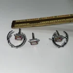 1977-92 Cadillac Seat & Door Wreath Crest 2X 20010665 3 20010666 Emblem. Fixed Price $55.00.