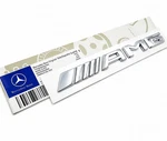 Amg Replacement Nameplate Chrome Letters Badge Silver Emblem For Mercedes. Fixed Price $15.99.