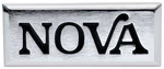 1976-77 Chevrolet Nova; "nova" Standard Grill Emblem; With Hardware; Gm Licensed. Fixed Price $47.99.