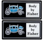 Oer Body By Fisher Door Sill Plate Emblem Set For 1978-1990 Chevy Olds Pontiac. Fixed Price $29.98.