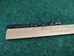 1998-2002 Lincoln Town Car Oem L/r Rear Roof Emblem Badge F8VB-16B114-DA 4S1. Fixed Price $14.99.