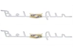 1953 1954 Chevrolet Chevy Quarter Panel Emblem Script Pair. Fixed Price $80.64.