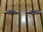 63-65 Ford Mustang/falcon 260 Emblems P/n C4OB16C1144B Vintage With Pins. Fixed Price $16.50.