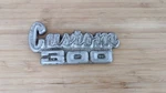 Vintage 1972-1976 Dodge 300 Custom Truck Emblem Badge Logo # 3498347-58395A. Fixed Price $24.95.