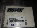 Genuine Oem Hyundai Xrt Emblem R6F20-ACB50 Black Free Shipping. Fixed Price $49.95.