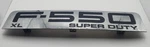 Ford 8C34-55000A72-A F-550 Super Duty Fender Emblem 08-10. Fixed Price $26.62.