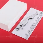 Rear Tailgate Letter Emblem For Jaguar Xe Xf Xj F-type F-pace Trunk Chrome Badge. Fixed Price $25.58.