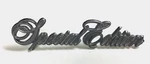 1970S Dodge Dart Aspen Special Edition Metal Script Emblem Mopar 3613273. Fixed Price $29.99.