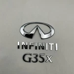 2009-13 Infiniti G35X Coupe Complete Set Factory Oem Emblems Rear Trunk Deck Lid. Fixed Price $31.00.