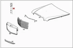 Genuine Mercedes Repair Kit W114 W115 Coupe Sedan 1155860488. Fixed Price $183.88.