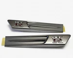 Nissan Oem Front Fender Finisher Rh Lh 63870-KB50A 63871-KB50A Set Genuine Pairs. Fixed Price $147.00.