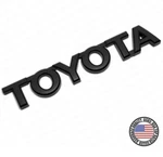 For 10-16 Tacoma Toyota Matte Black Letter Tailgate Nameplate Emblem Badge Logo. Fixed Price $12.95.