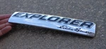 Ford Explorer Eddie Bauer Emblem Badge Chrome Logo Oem Factory Genuine Stock. Fixed Price $17.17.