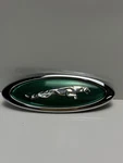 Jaguar Oem Leaper Side Fender Emblem Badge HJA5770AA Right Rh Green Chrome. Fixed Price $85.50.